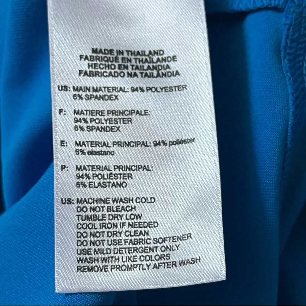 Adidas Men's M 1/4 Zip Golf  Athletic Pullover Blue Size M Quarter Zip Active